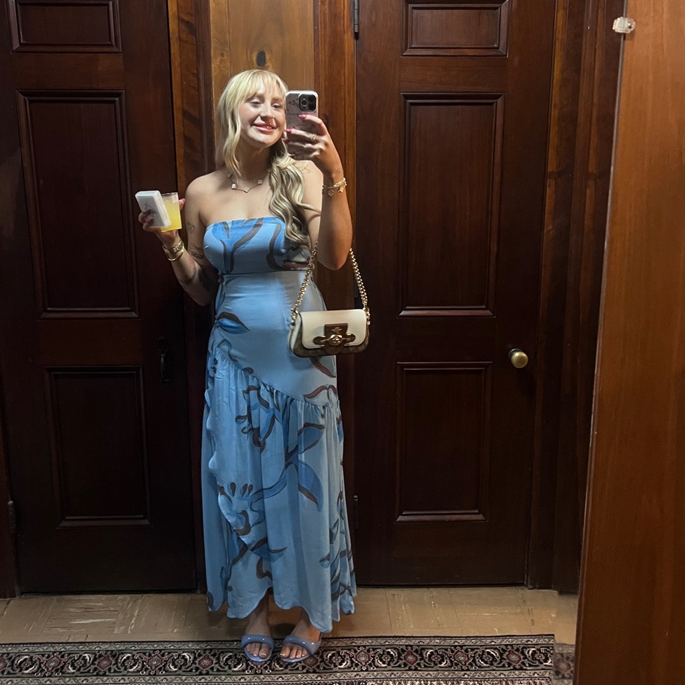 PEPPERMAYO BLUE MAXI DRESS